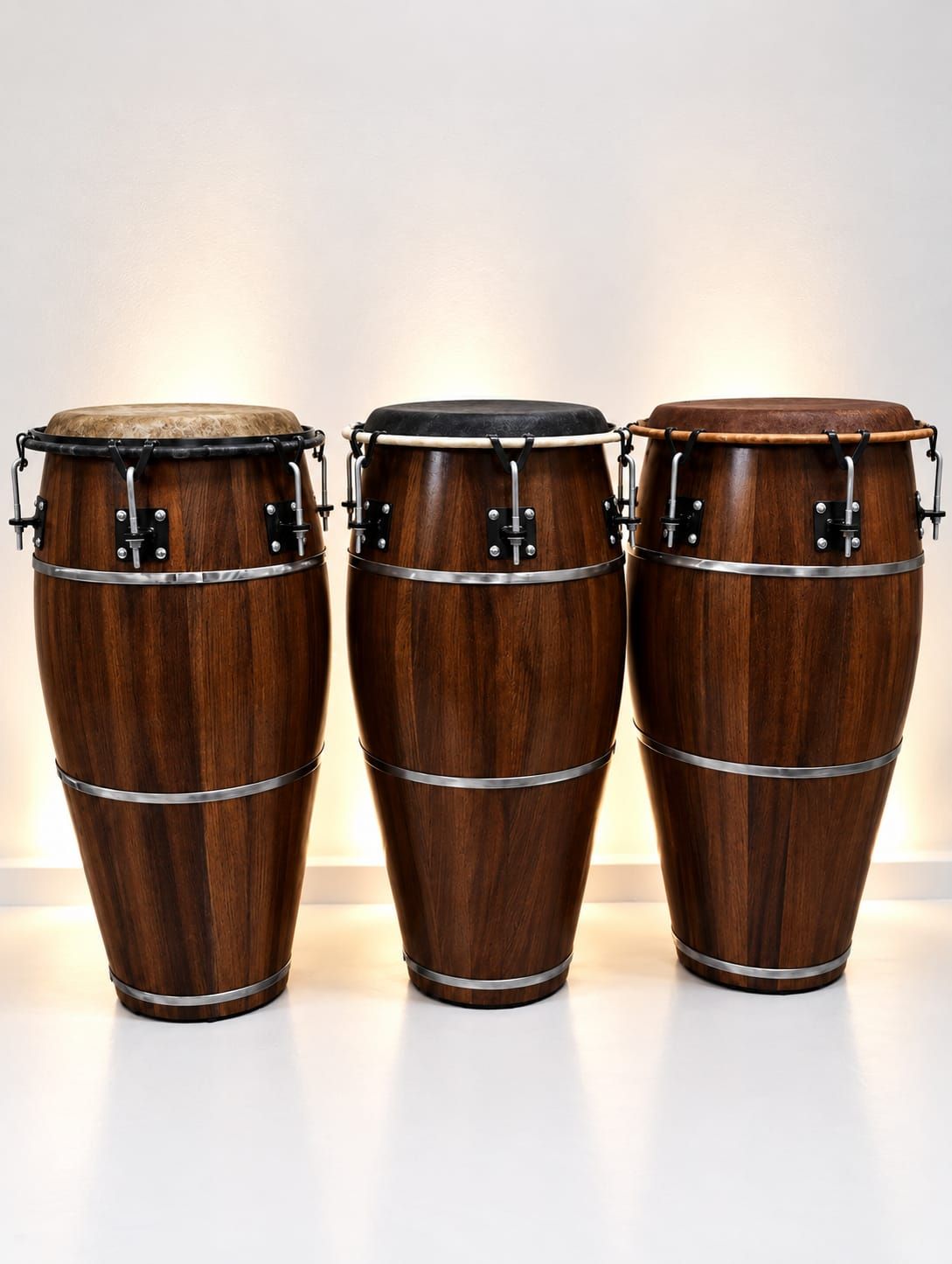 Trio de atabaques